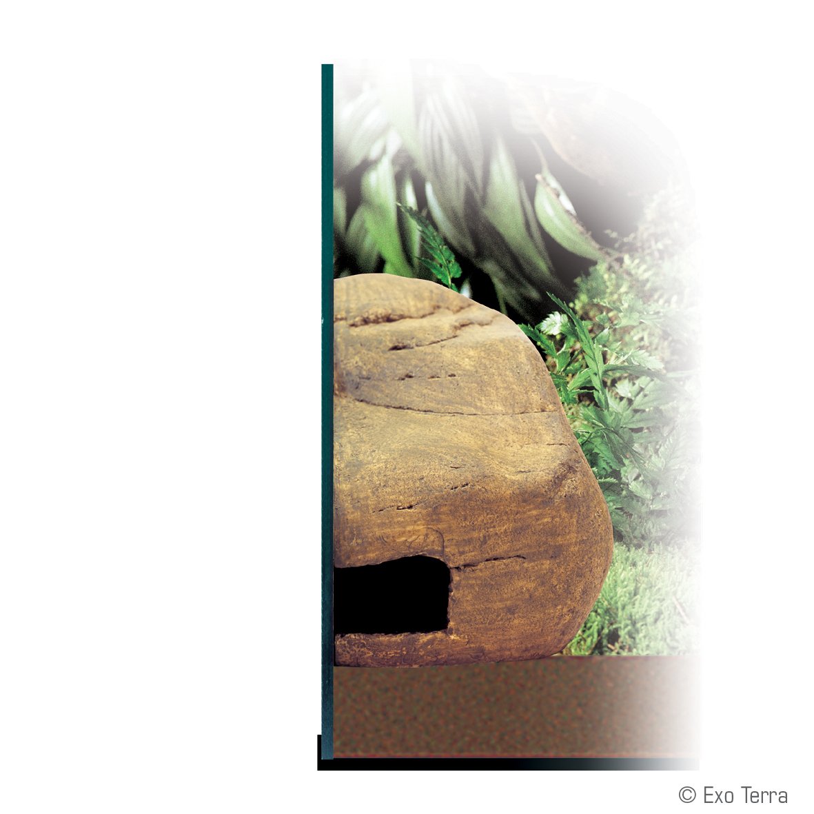 Exo Terra Reptile Den, Hideout Tunnel System for Terrariums, Small, PT2861